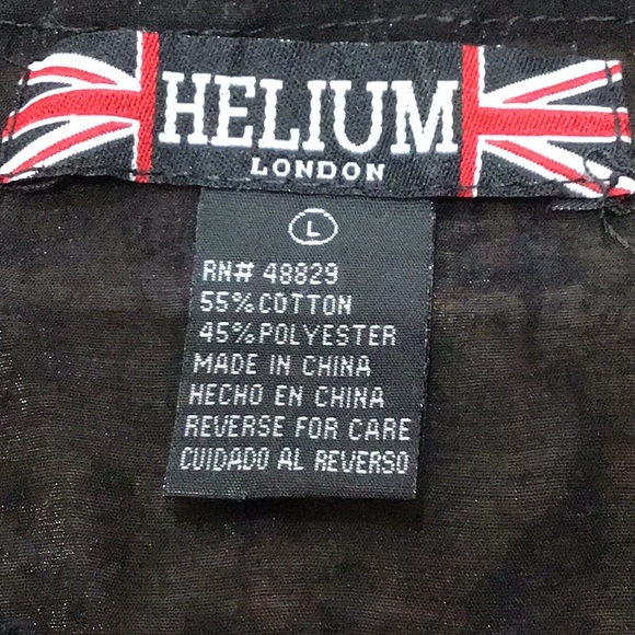 Helium London sheer ruffled top - Picture 2 of 10